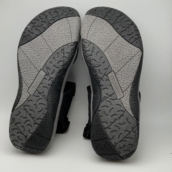 CUSHIONAIRE Women's comfort footbed outdoor sandal with adjustable straps SIZE 7 - Picture 5 of 6